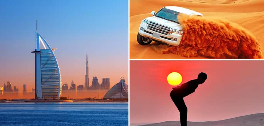 Dubai City Tour and Desert Safari Full-Day Combo - Old Dubai begins in the Gold and Spice Souks