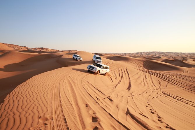 Dubai Desert Discovery: Red Dunes Safari, Sandboard & Camel Ride - Sandboarding: easy to try, harder to master