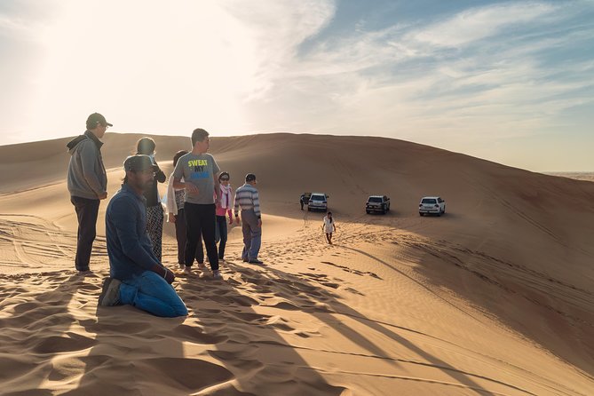 Dubai Desert Discovery: Red Dunes Safari, Sandboard & Camel Ride - Morning calm or afternoon sunset color
