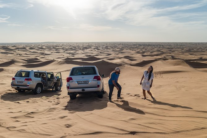 Dubai Desert Discovery: Red Dunes Safari, Sandboard & Camel Ride - Guides can make or break the day