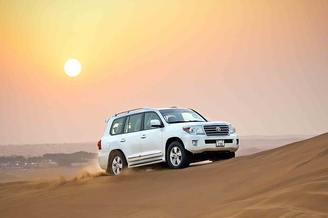 Dubai Desert Safari 20 mins Dune Bashing BBQ Live Show Camel Ride - What 20 minutes of dune bashing really means