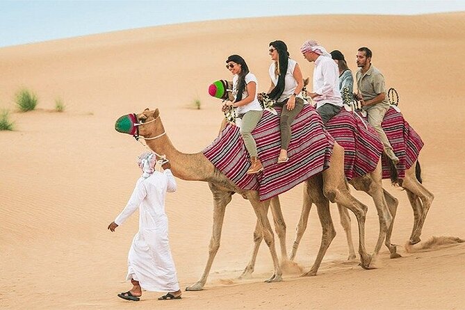 Dubai Desert Safari Adventure, 60mins ATV, Camel Ride, Shows, BBQ - Handling the extra sales
