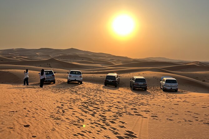 Dubai Desert Safari, Camel, Live BBQ & Shows (Private 4x4 Car) - From Dubai hotels to the red dunes near Al Madam