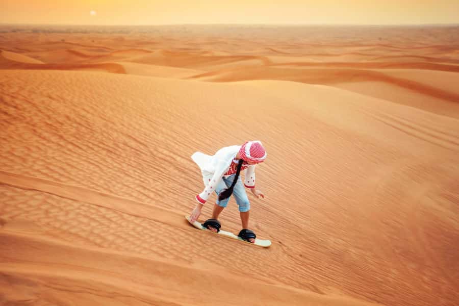 Dubai: Desert Safari, Camel Ride, and BBQ Dinner - Leaving Dubai for the Open Sand