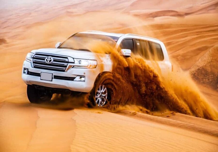 Dubai: Desert Safari, Camel Ride, Quad Bike & BBQ Dinner - First, clear up the Dubai and Absheron mismatch