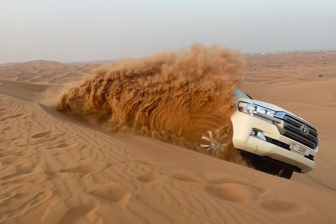 Dubai Desert Safari, Camel Ride, Shisha, Henna, Live BBQ & Shows - BBQ Dinner With Fire, Belly Dance, and Tanoura