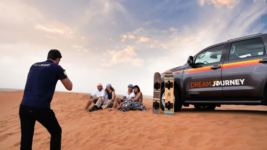 Dubai Desert Safari - Premium BBQ Dinner, Camel Ride & Shows - Tanoura, fire, and belly dance performances