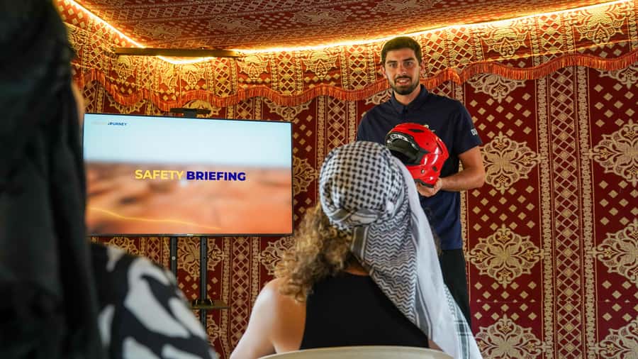 Dubai Desert Safari - Premium BBQ Dinner, Camel Ride & Shows - The first camel ride is short, but still worth doing