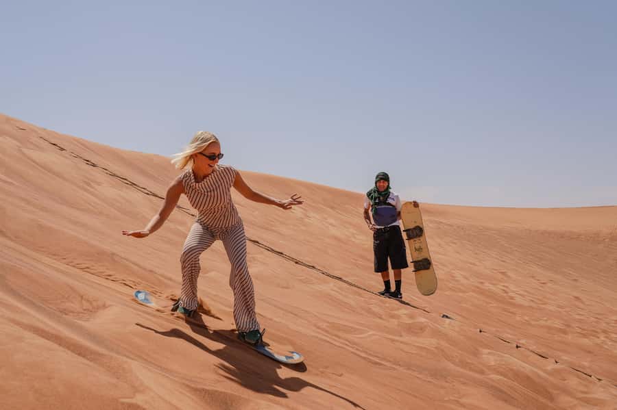 Dubai: Desert Safari, Quad Bike, Camel Ride & Al Khayma Camp - Dune bashing is the real headline