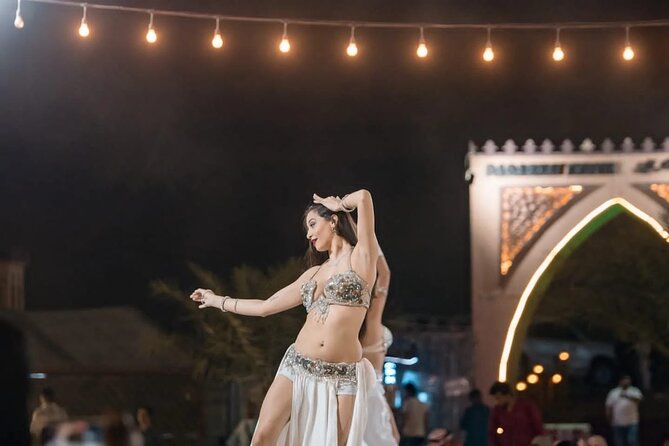 Dubai Desert safari Tour with Live BBQ & Belly Dance Shows - Key points at a glance
