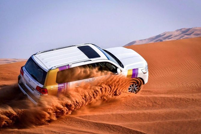 Dubai Desert Safari with BBQ And 4W Land Cruiser Dune Bashing Experience - Key points at a glance
