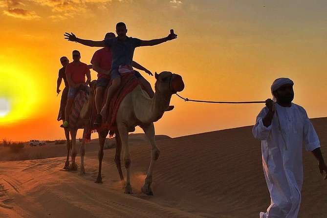Dubai Desert Safari with BBQ And 4W Land Cruiser Dune Bashing Experience - BBQ buffet and live shows