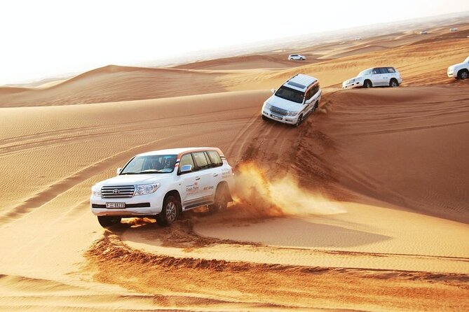 Dubai: Desert Safari with BBQ Dinner - Leaving Dubai for the red dunes