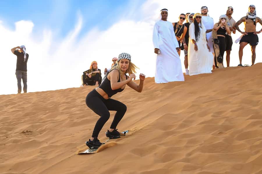Dubai: Desert Safari with BBQ Dinner & Quad Biking Options - From Dubai streets to Al Lahbab’s red dunes