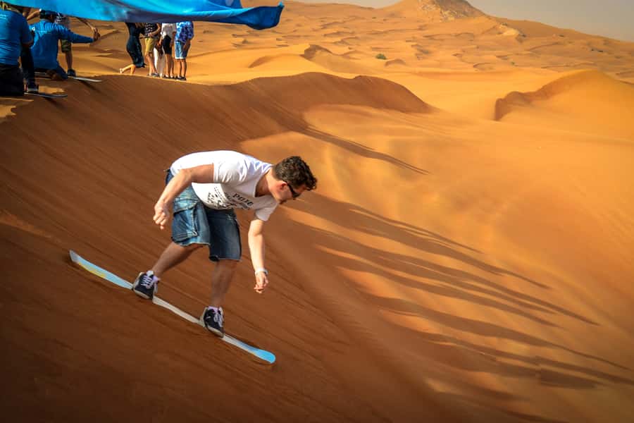 Dubai: Desert Safari with Camp, Dinner, & Optional Overnight - Dinner with Arabian, Emirati, and Moroccan dishes