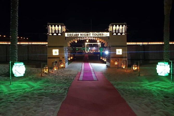 Dubai Desert Safari With Dune Bashing, Camel Ride & BBQ Dinner - Belly dancing, Tanoura, and fire shows