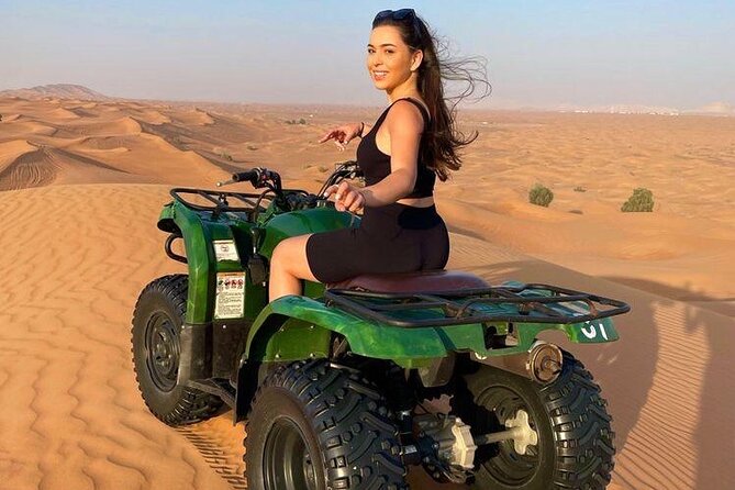 Dubai Dunes Safari With Quad Bike, Camel Ride, BBQ Dinner & Live Shows - Leaving Dubai for the red dunes of Lahbab