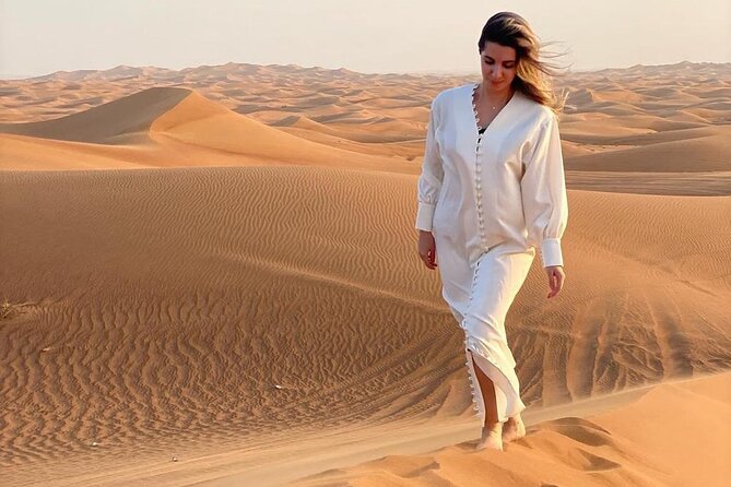 Dubai Evening Desert Safari & BBQ Dinner - Leaving Dubai behind for Lahbab’s red dunes