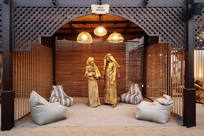 Dubai Evening Desert Safari BBQ Dinner & Transfer to Noble Camp - Nine shows, from Dabka to the Noble Fire Show