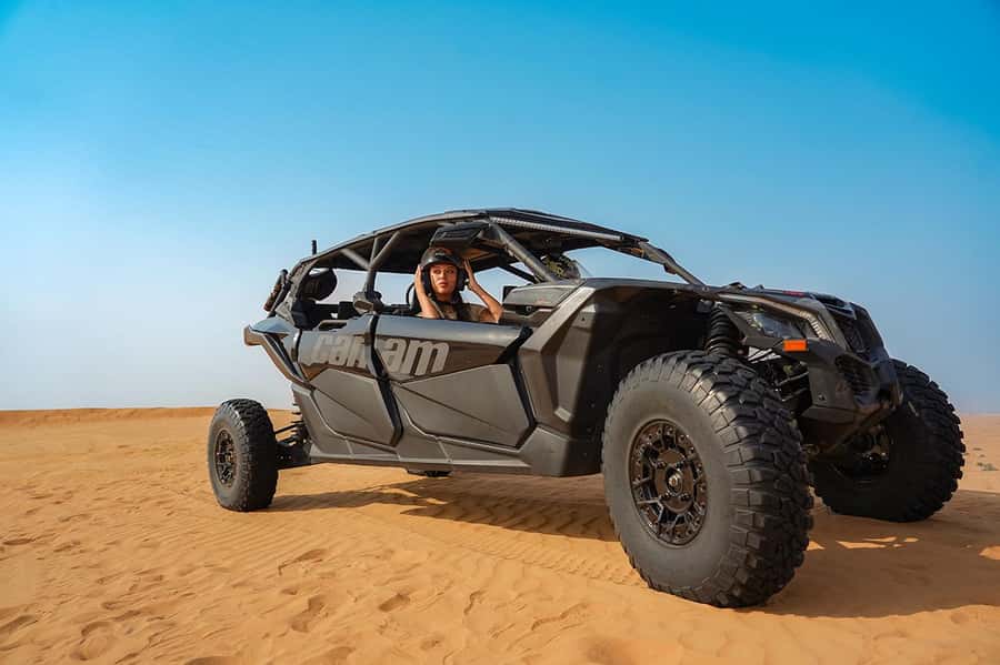 Dubai: Extreme Can-Am Buggy Desert Safari Adventure - What the transfer adds to the day