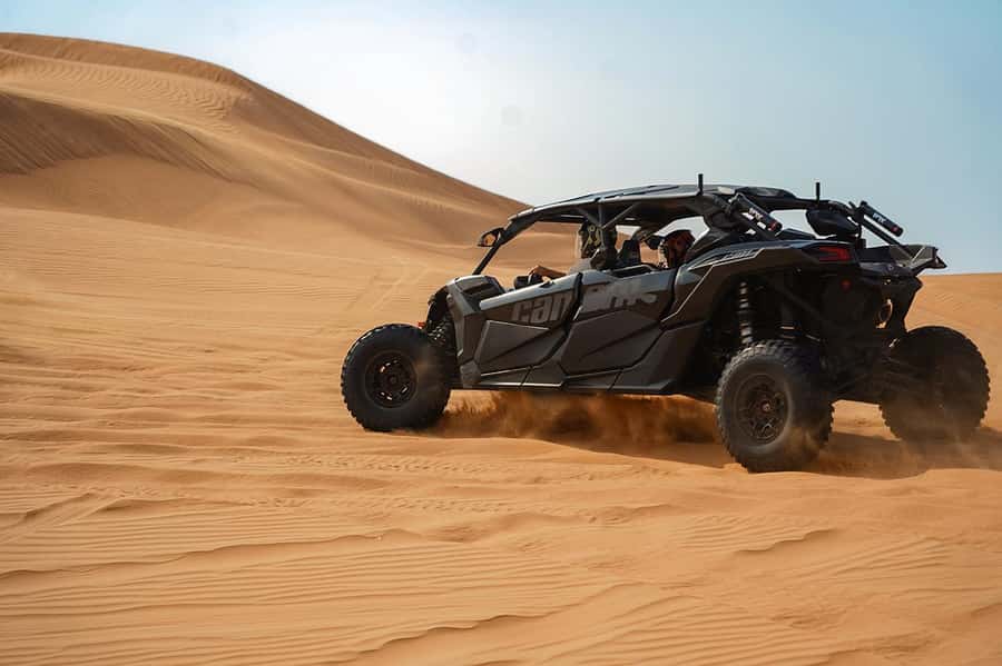Dubai: Extreme Can-Am Buggy Desert Safari Adventure - The safety briefing before the throttle