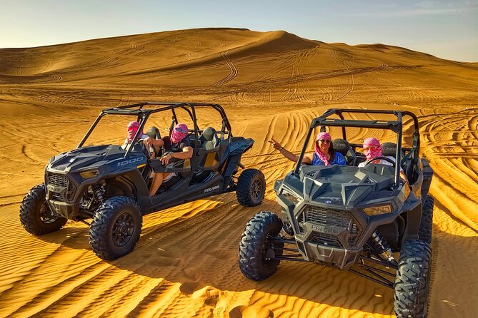Dubai: Extreme Red Dune Buggy Desert Safari Adventure - Pickup, group size, and timing