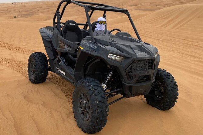 Dubai: Extreme Red Dune Buggy Desert Safari Adventure - Sandboarding from the highest dune