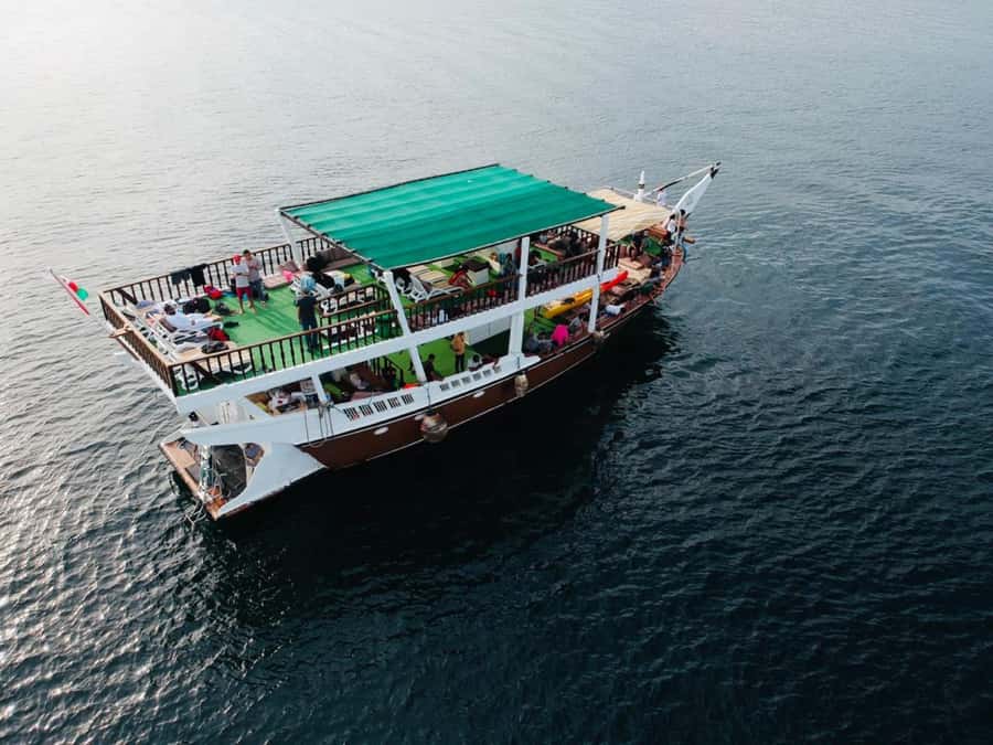 Dubai: Full-Day Sea Safari to Musandam - Boarding the dhow at the Port of Dibba