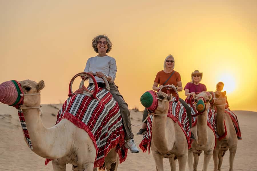 Dubai: Half-Day Desert Safari, Camel Ride, ATV & Dune Buggy - A cool tent before the desert action