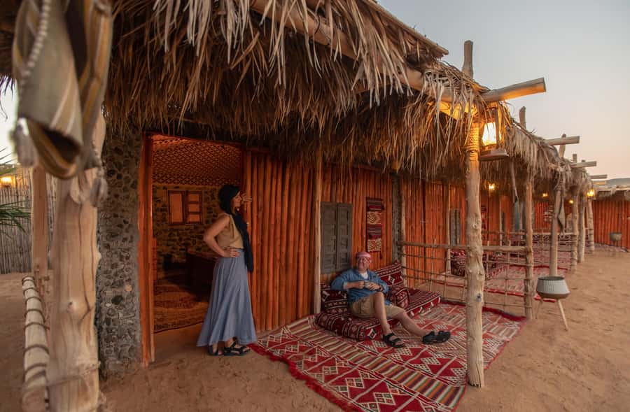 Dubai: Heritage Desert Safari wtih Overnight and Breakfast - The one-hour drive into the conservation reserve