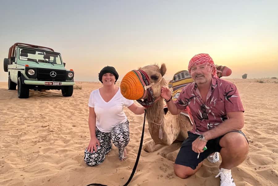 Dubai: Heritage Safari, Camel Ride & Al Marmoom Oasis Dinner - Camel rides that give you the tradition without overdoing it