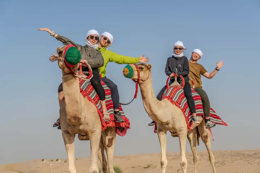 Dubai: Heritage Safari, Camel Ride & Al Marmoom Oasis Dinner - Stargazing under the Al Marmoom sky