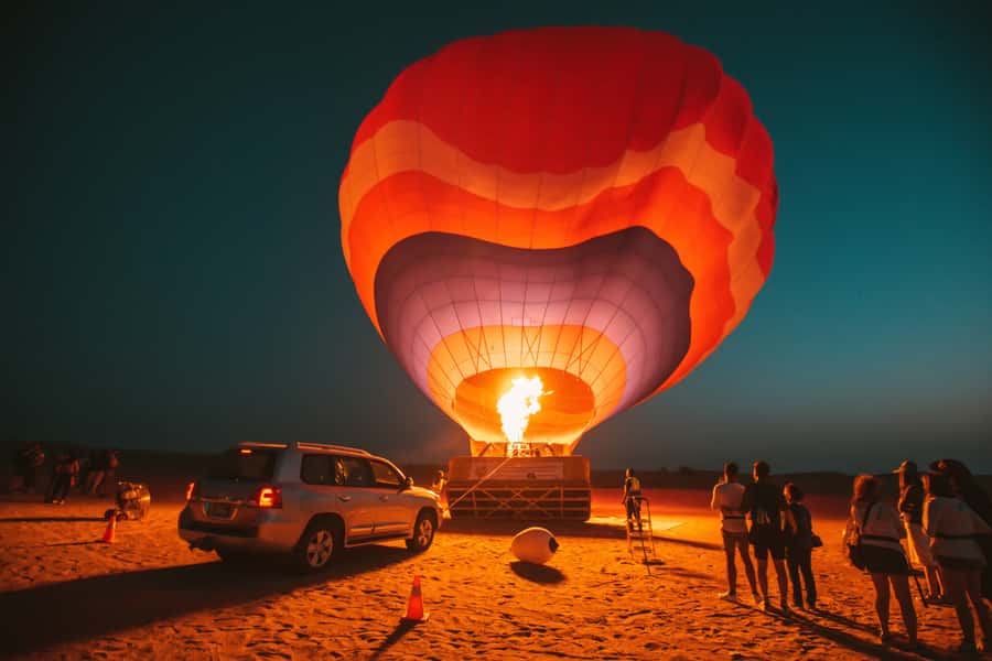 Dubai: Hot Air Balloon, Desert Safari, and Quad Biking Tour - Key points at a glance