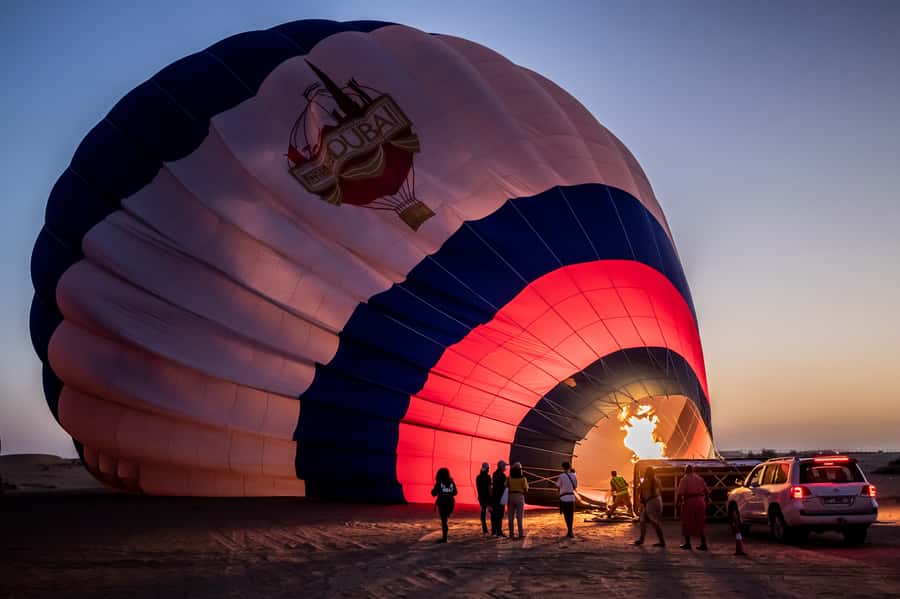 Dubai: Hot Air Balloon, Desert Safari, and Quad Biking Tour - Camel and horse rides are short camp activities