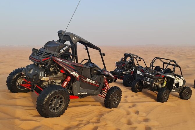 Dubai Morning Buggy Dunes Safari with Sandboarding & Camel Ride - The buggy ride: one hour of open sand