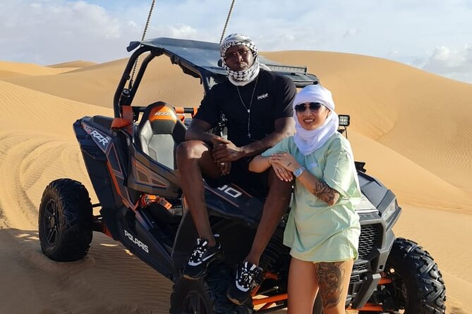 Dubai Morning Buggy Dunes Safari with Sandboarding & Camel Ride - The camel ride is short but adds context