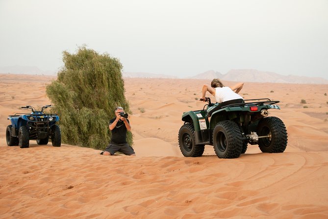 Dubai Morning Desert Safari with Quad Biking & More Activities - Sunrise in the Dubai desert