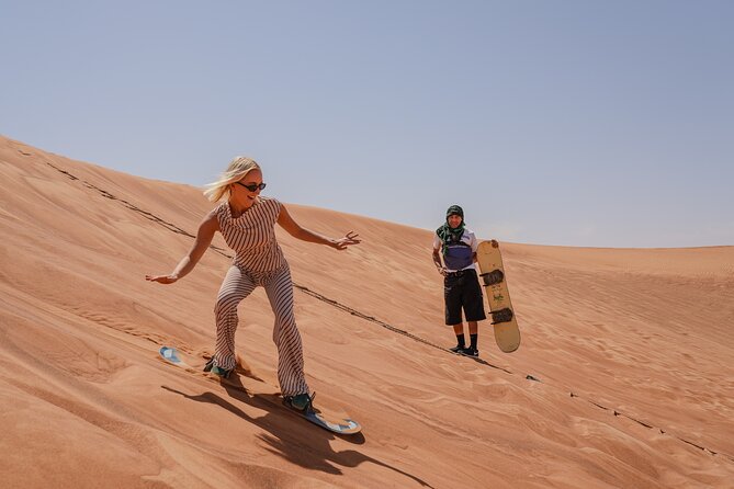 Dubai Overnight Desert Safari, BBQ & Stargazing at Al Khayma Camp - Entering Al Khayma Camp with coffee and dates