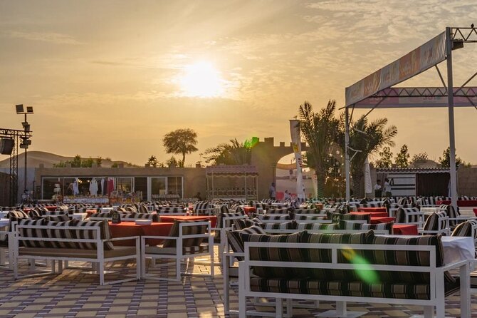 Dubai Premium Desert Safari – Live Buffet Dinner & Luxury Camp - Dune bashing across the golden dunes