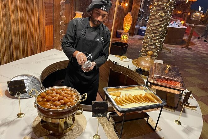 Dubai Premium Desert Safari – Live Buffet Dinner & Luxury Camp - Dinner with 32 buffet choices