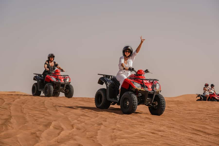 Dubai: Premium Safari, Camel Ride & Al Khayma Camp 3-Buffets - From Dubai streets to the Lahbab red dunes