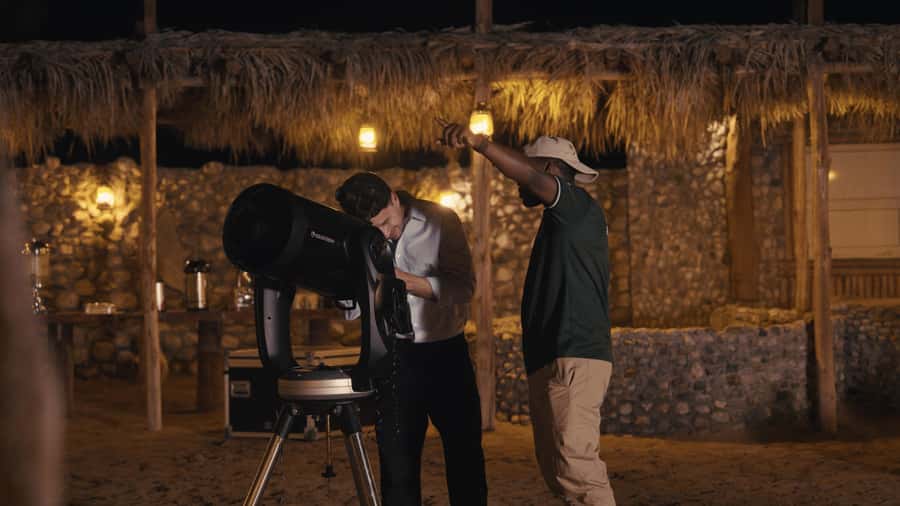 Dubai: Private Night Safari & Astronomy with 3-Course Dinner - The 75-minute wildlife search after sunset
