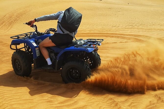 Dubai: Quad Bike Safari, Camels, & Camp with BBQ Dinner - Key points to know before you book