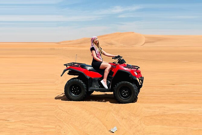 Dubai: Quad Bike Safari, Camels, & Camp with BBQ Dinner - Shared or private, and how the group choice matters