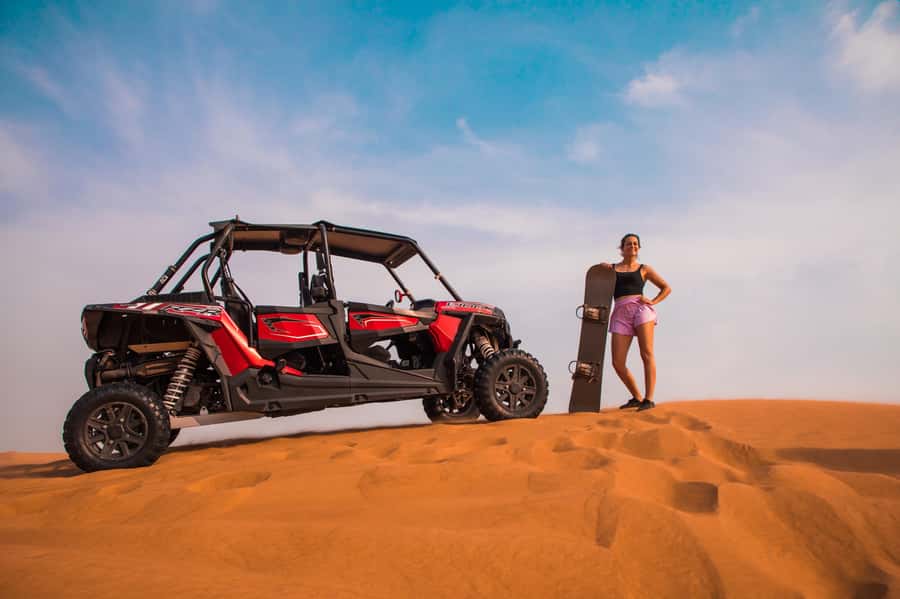 Dubai: Red Dune Desert Safari, Quad Bike, Camels, and BBQ - Arabian horses, falconry, dancing, and the fire show