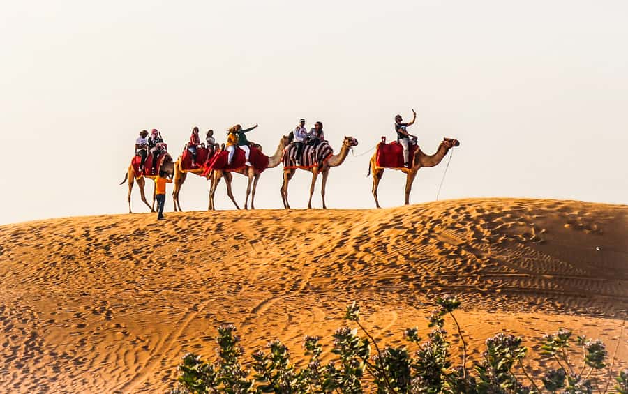 Dubai: Red Dune Safari, Quad Bike, Camel Ride, BBQ Dinner - Leaving Dubai for the red dunes of Lahbab