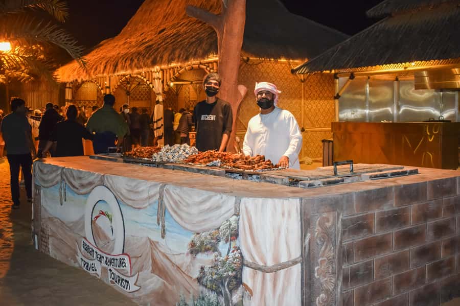 Dubai: Red Dune Safari, Quad Bike, Camel Ride, BBQ Dinner - BBQ dinner is the strongest value in the longer trip