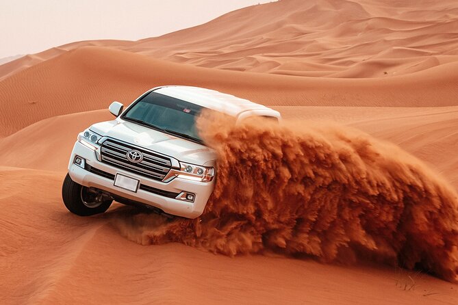Dubai Red Dune Safari with Bedouin BBQ Dinner & Hotel Transfers - Key points at a glance