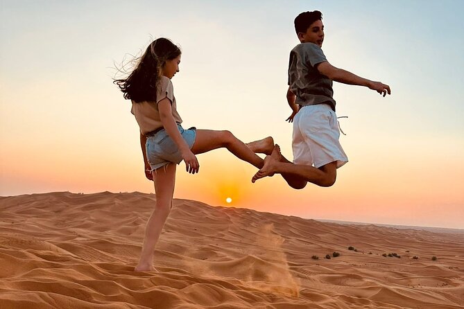 Dubai Red Dune Safari with Bedouin BBQ Dinner & Hotel Transfers - From Dubai hotel pickup to the Lahbab dunes