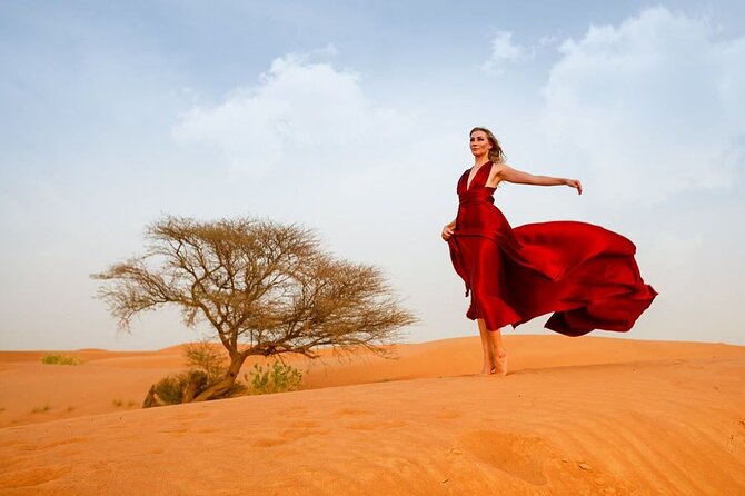 Dubai: Red Dunes Desert Safari, Camel ride, Sandboard, Quad Bike - The 30 to 45 minute dune-bashing run